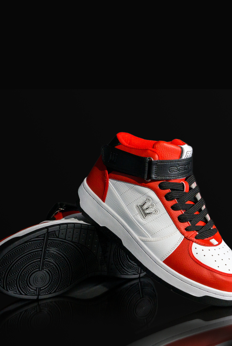 Dada Supreme Court Combat Sneaker High Black/Red
