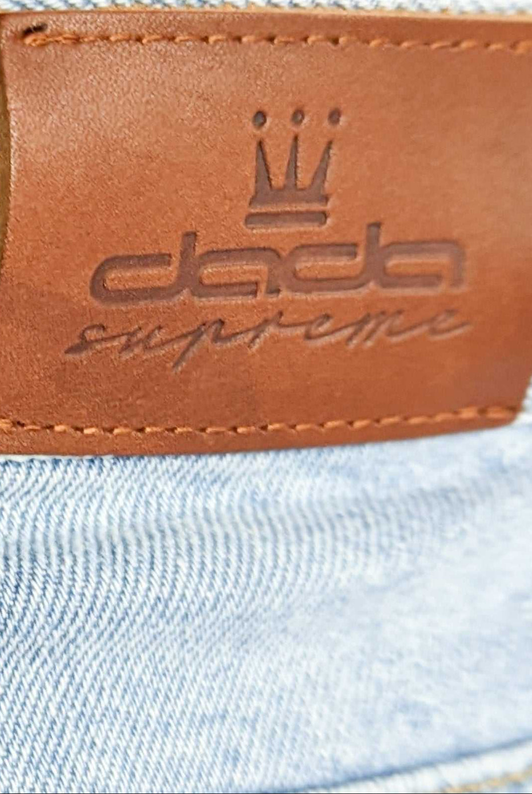 DADA Supreme Minimalist Loose Fit Jeans Light Blue