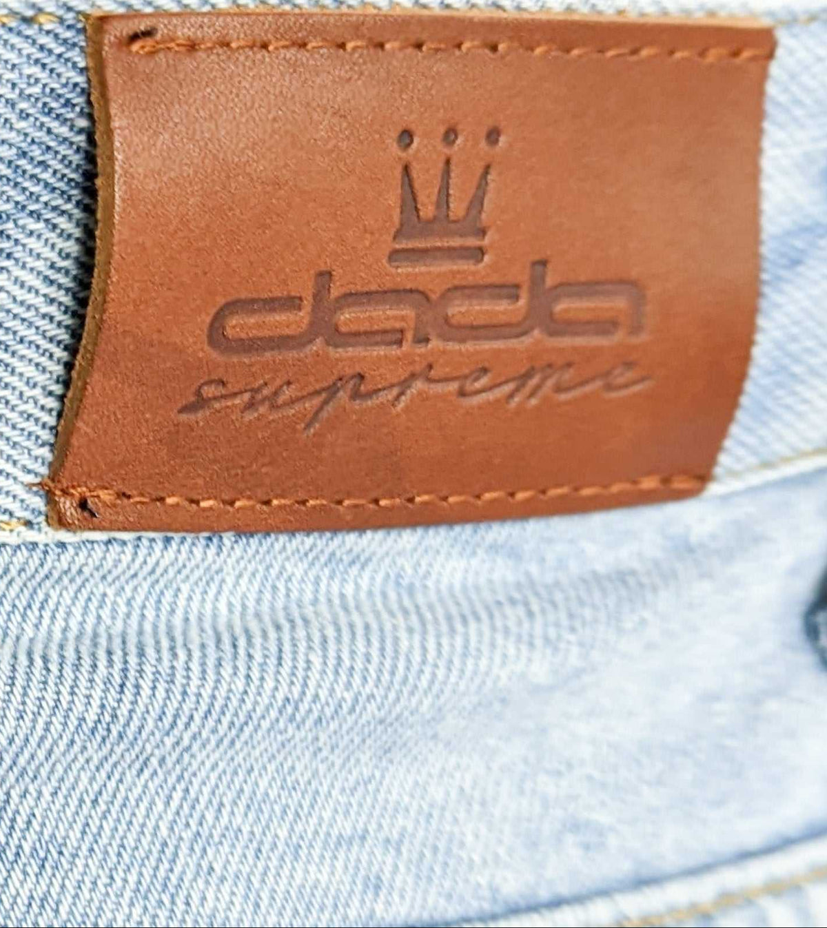 DADA Supreme Minimalist Loose Fit Jeans Light Blue