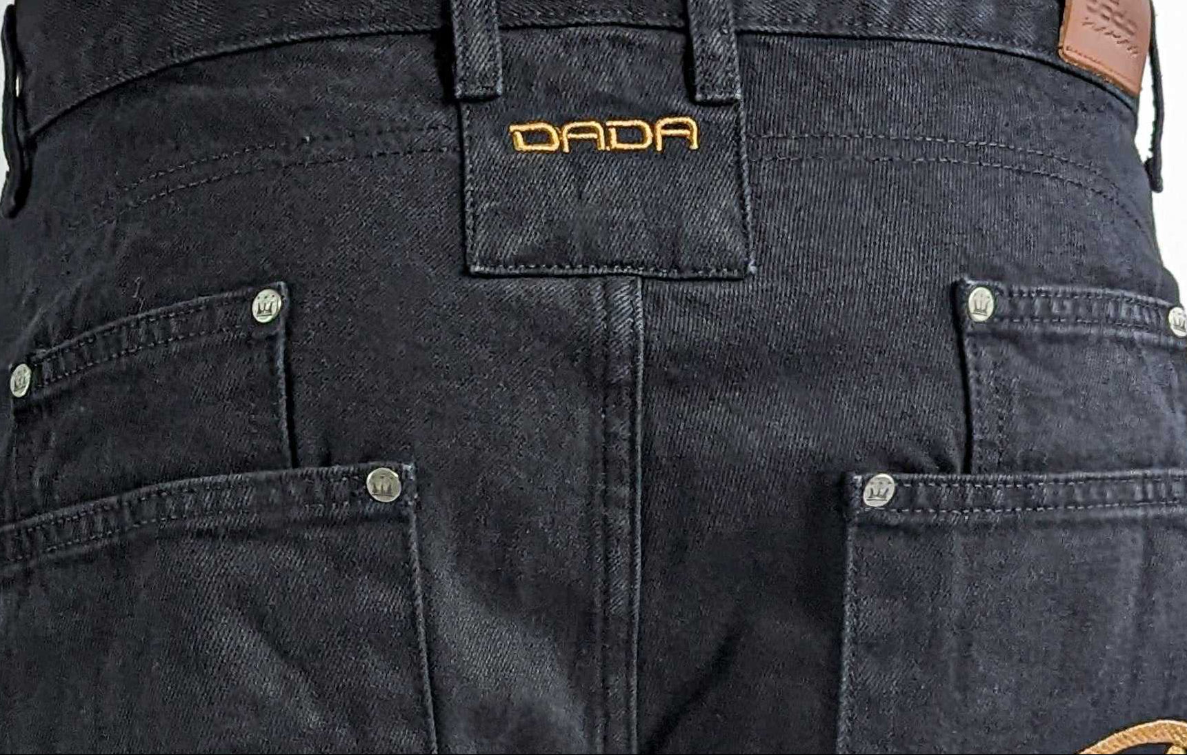 Dada Supreme Freedom Baggy Fit Jeans Black