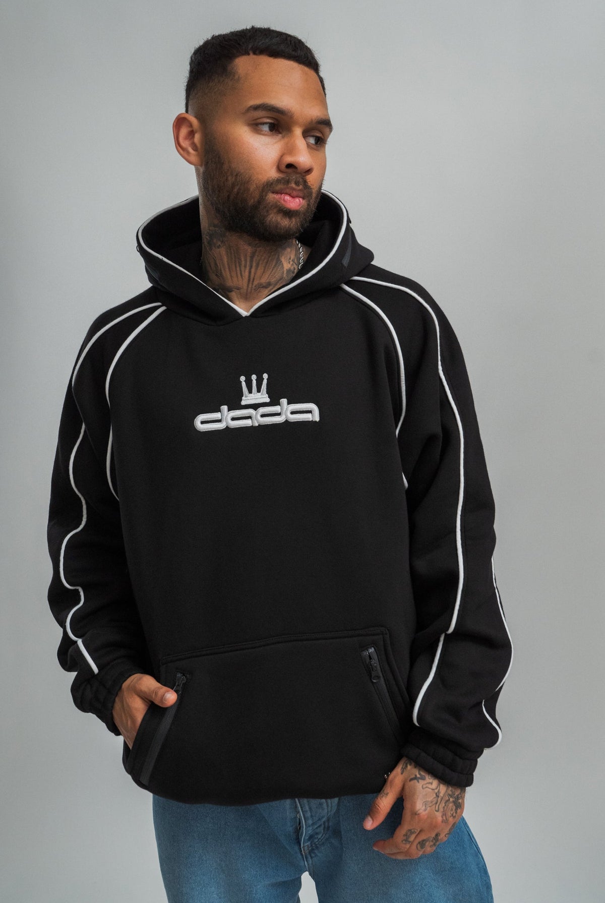 Dada Supreme Classic Heavy Hoodie Black