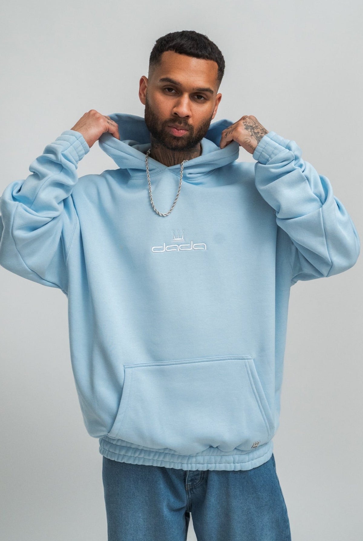 Dada Supreme Royal Hoodie Baby Blue