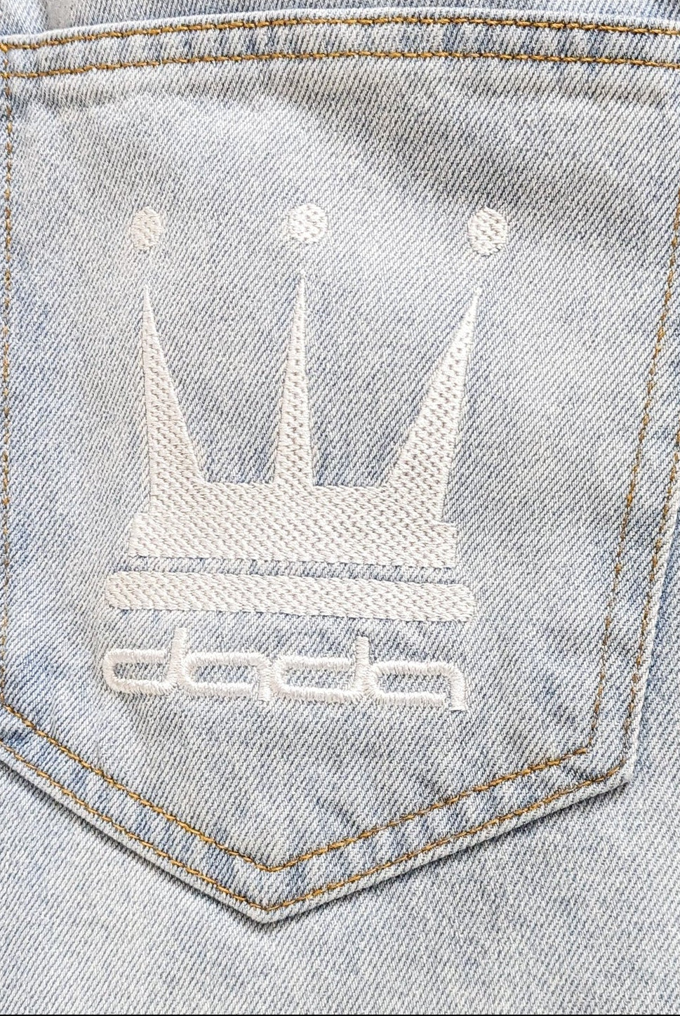 DADA Supreme Supreme Baggy Fit Jeans Light Blue