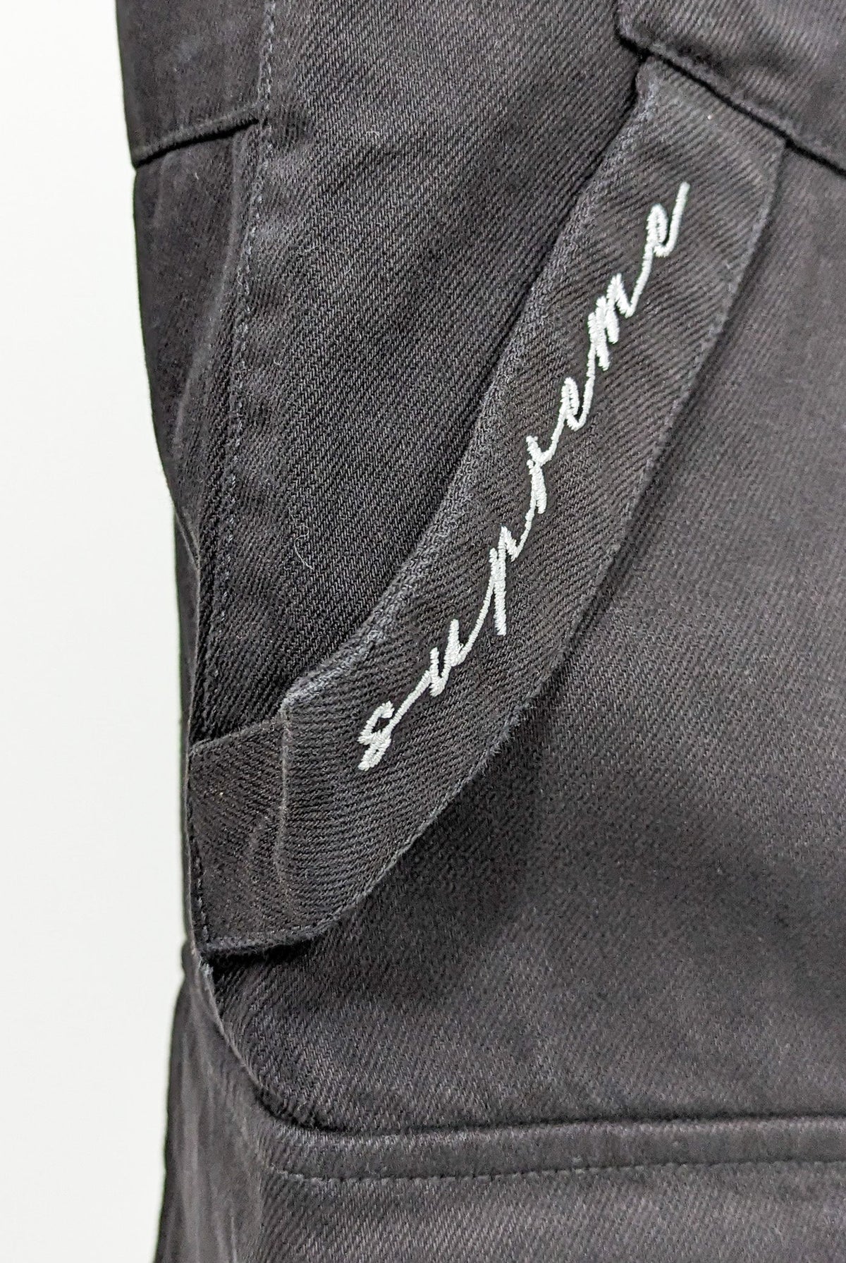 DADA Supreme Worker Cargo Baggy 2.0 Jeans Black - Soulsideshop