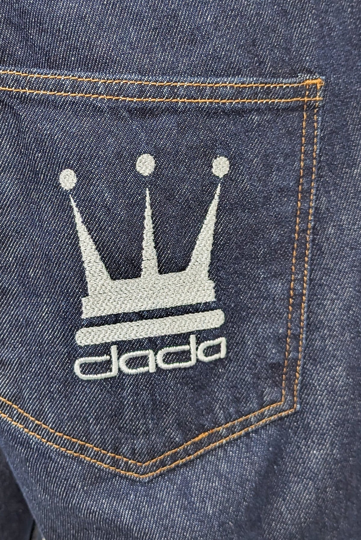 DADA Supreme Minimalist Loose Fit Jeans Raw Blue - Soulsideshop