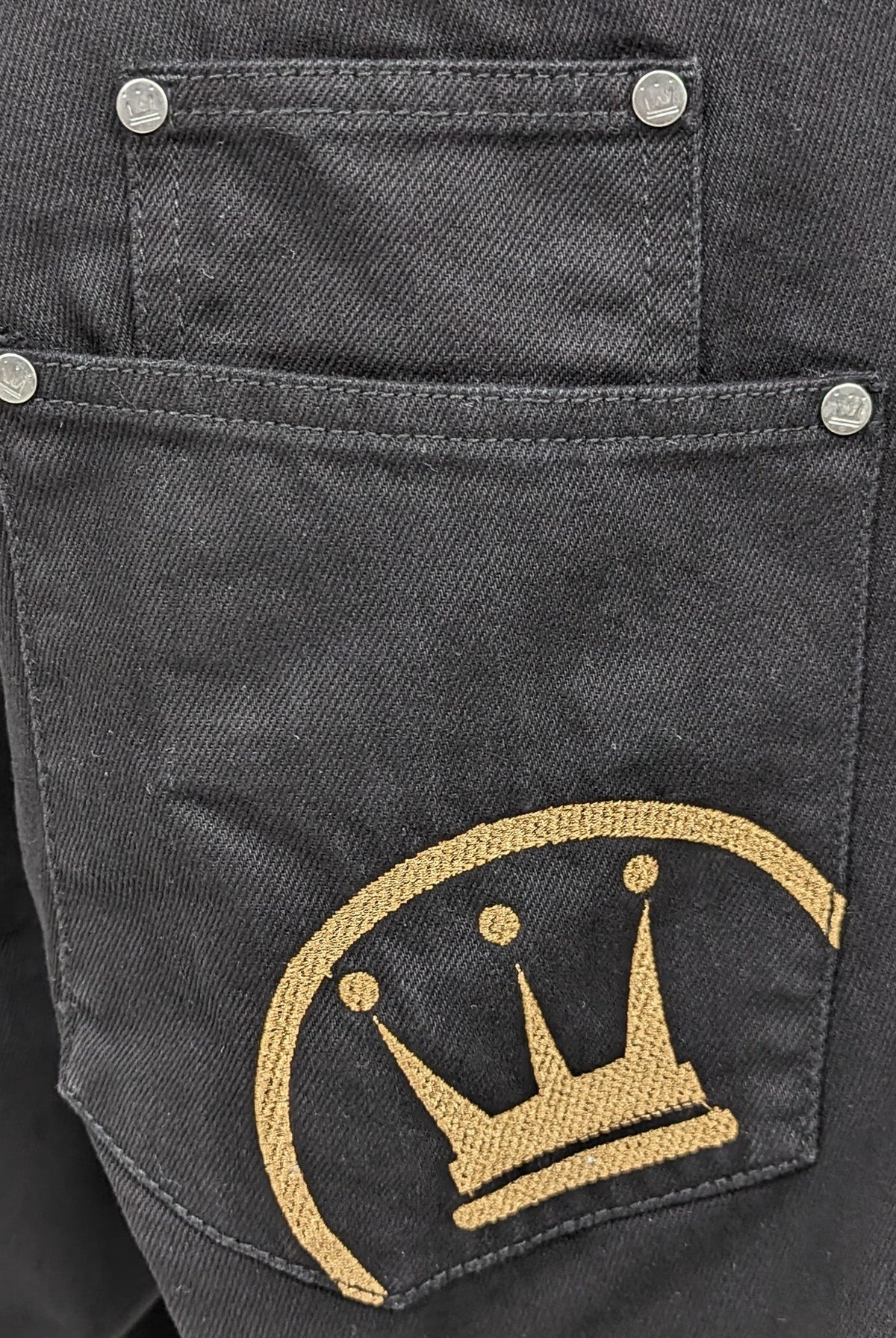 Dada Supreme Freedom Baggy Fit Jeans Ultra Black - Soulsideshop