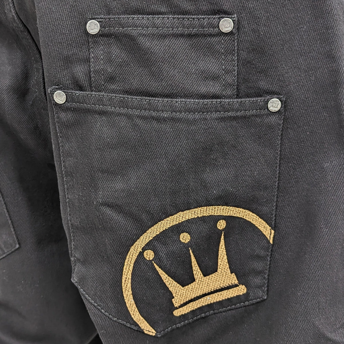 Dada Supreme Freedom Baggy Fit Jeans Ultra Black - Soulsideshop