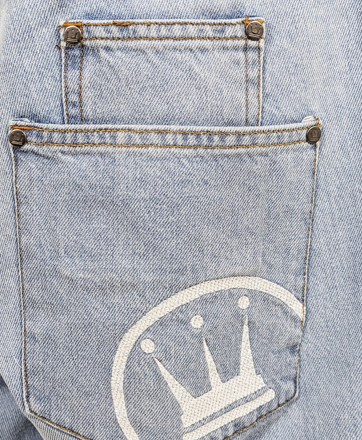 DADA Supreme Freedom Baggy Fit Jeans Ice Blue - Soulsideshop
