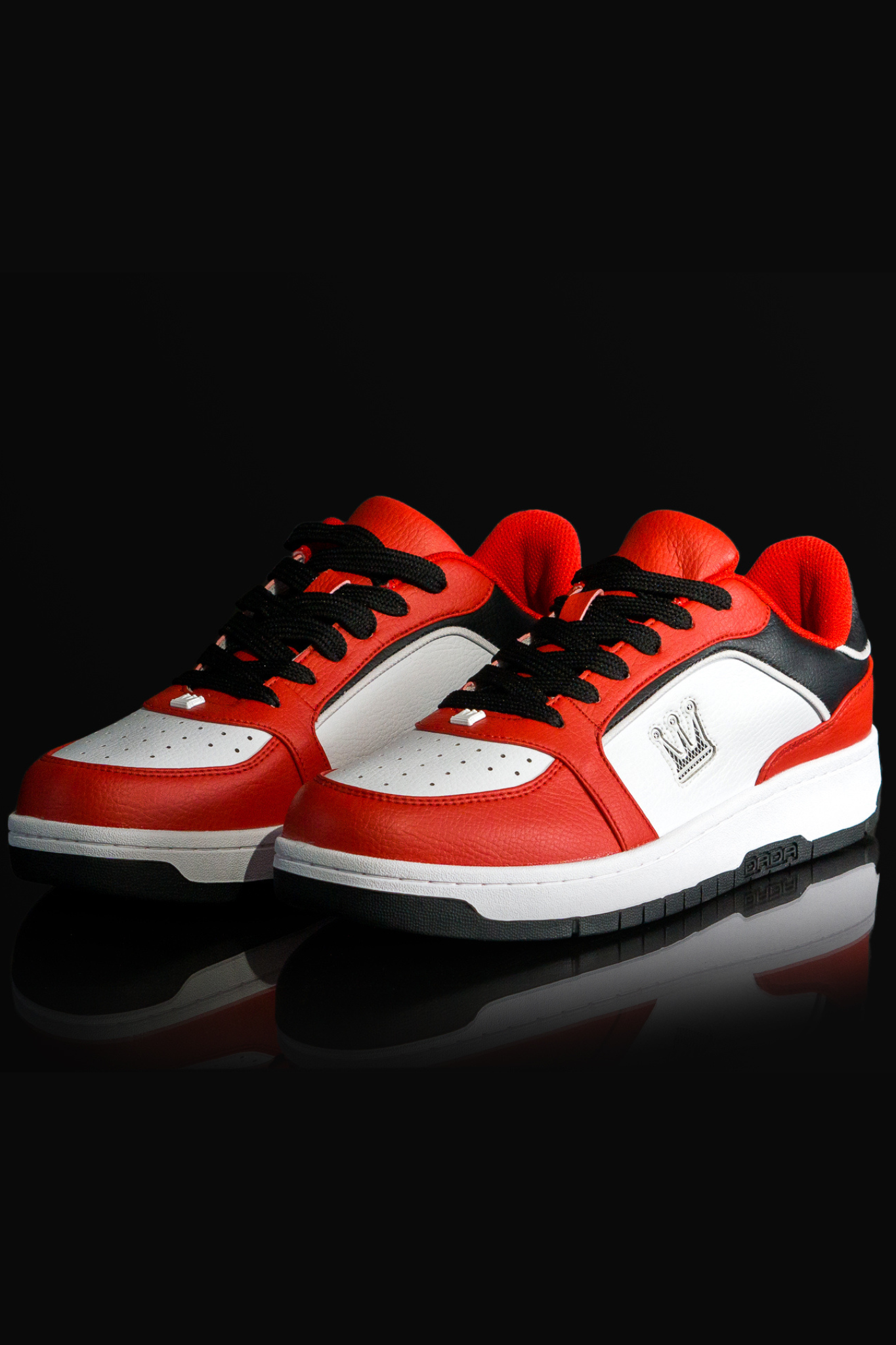 Dada Supreme Court Combat Sneaker Low Black/Red