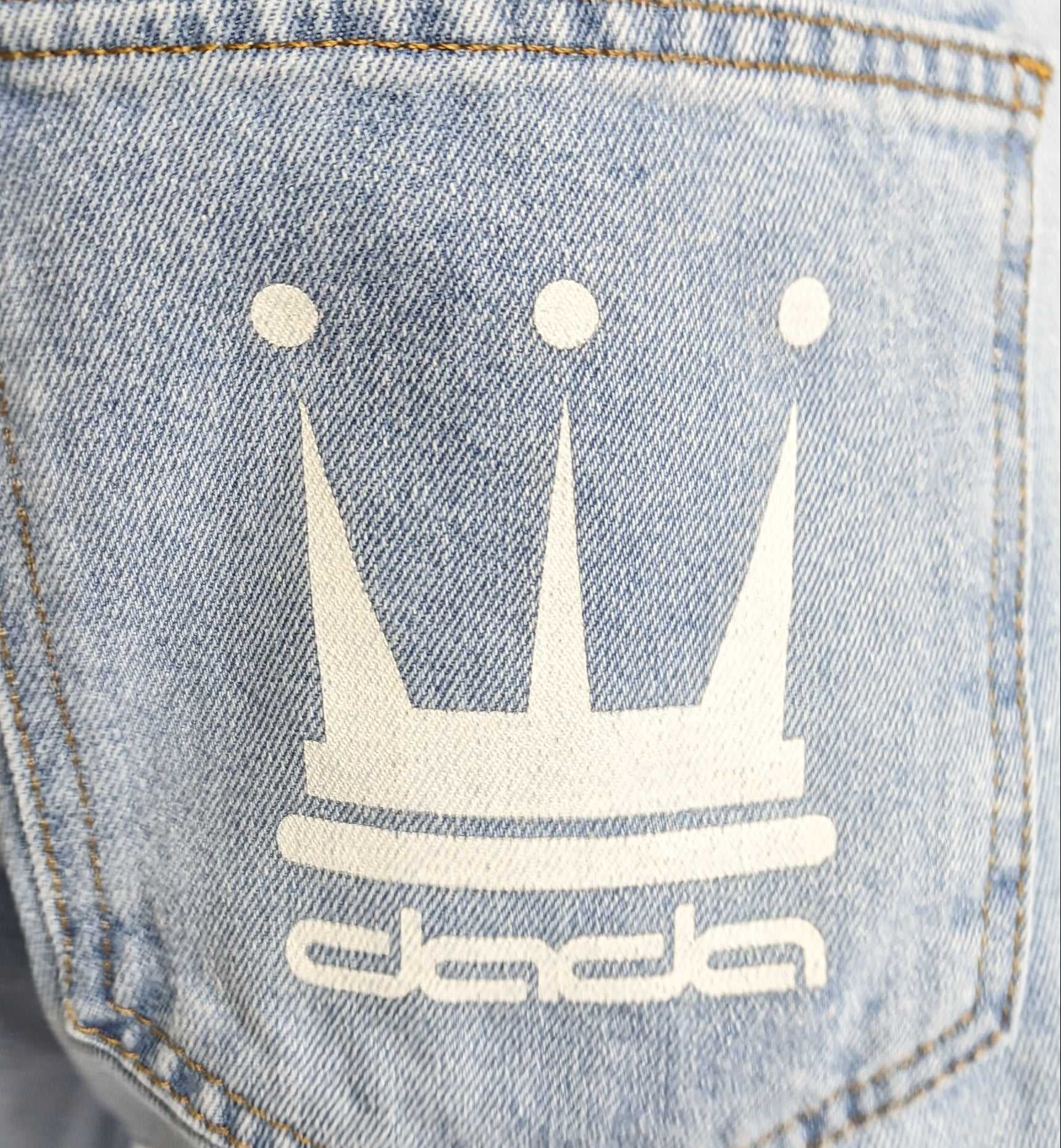DADA Supreme Minimalist Loose Fit Jeans Light Blue