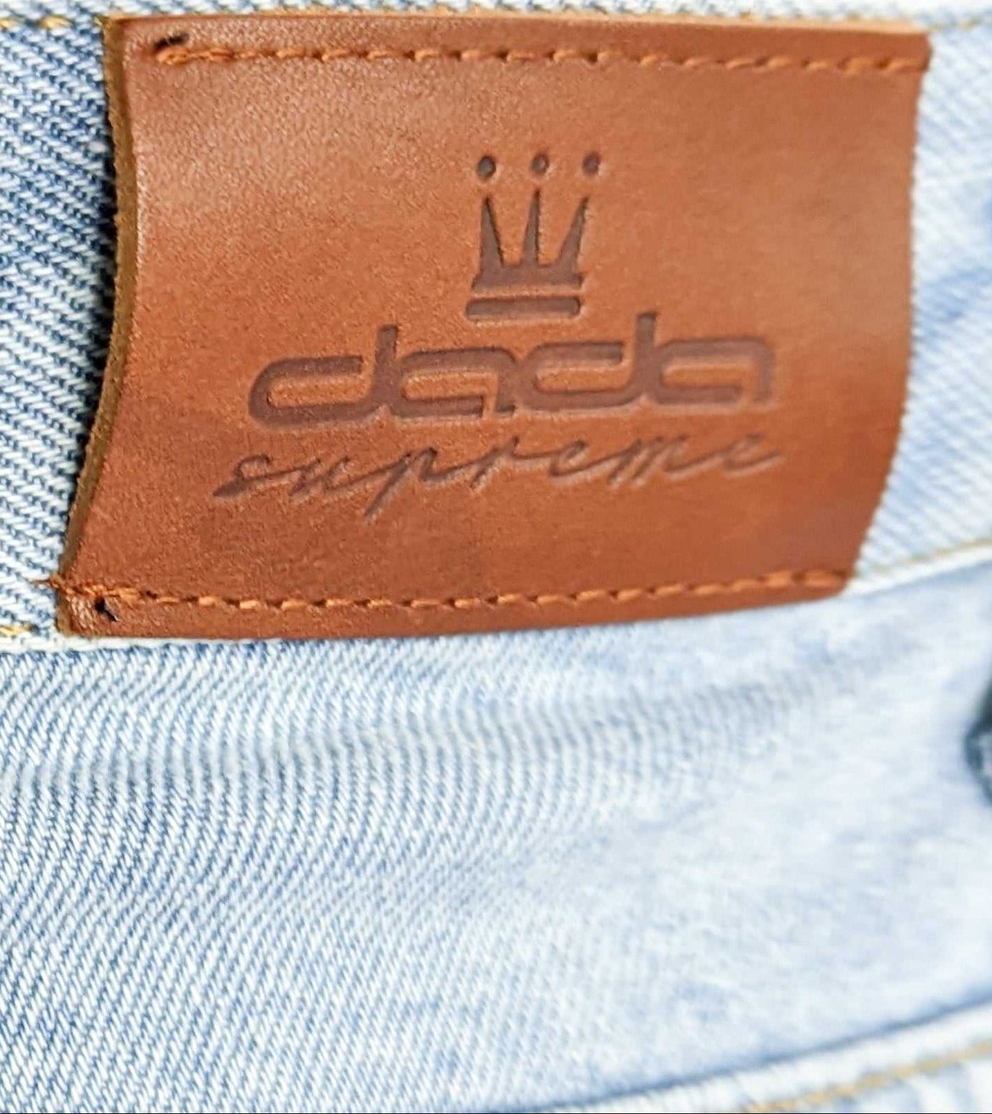 DADA Supreme Minimalist Loose Fit Jeans Light Blue