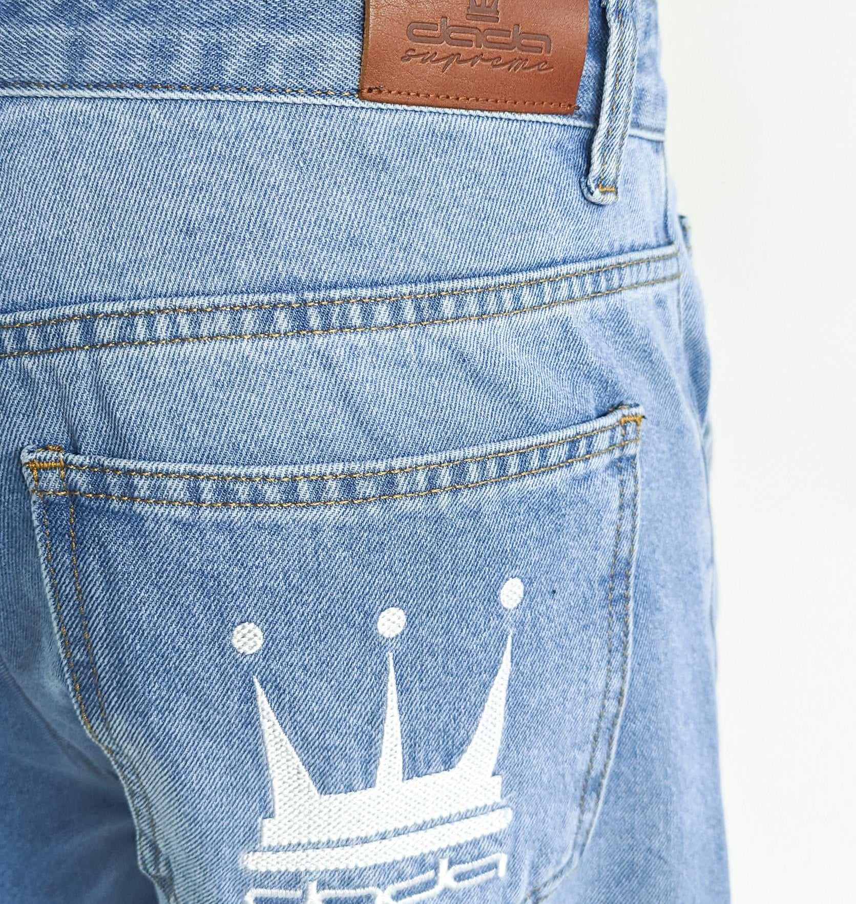 DADA Supreme Supreme Baggy Fit Jeans Blue