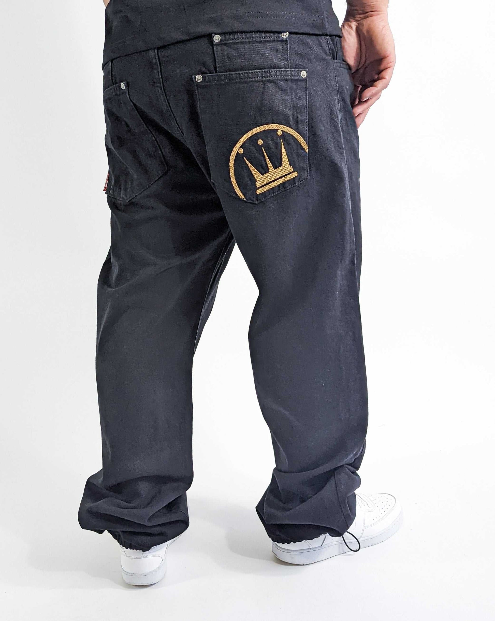 Dada Supreme Freedom Baggy Fit Jeans Black