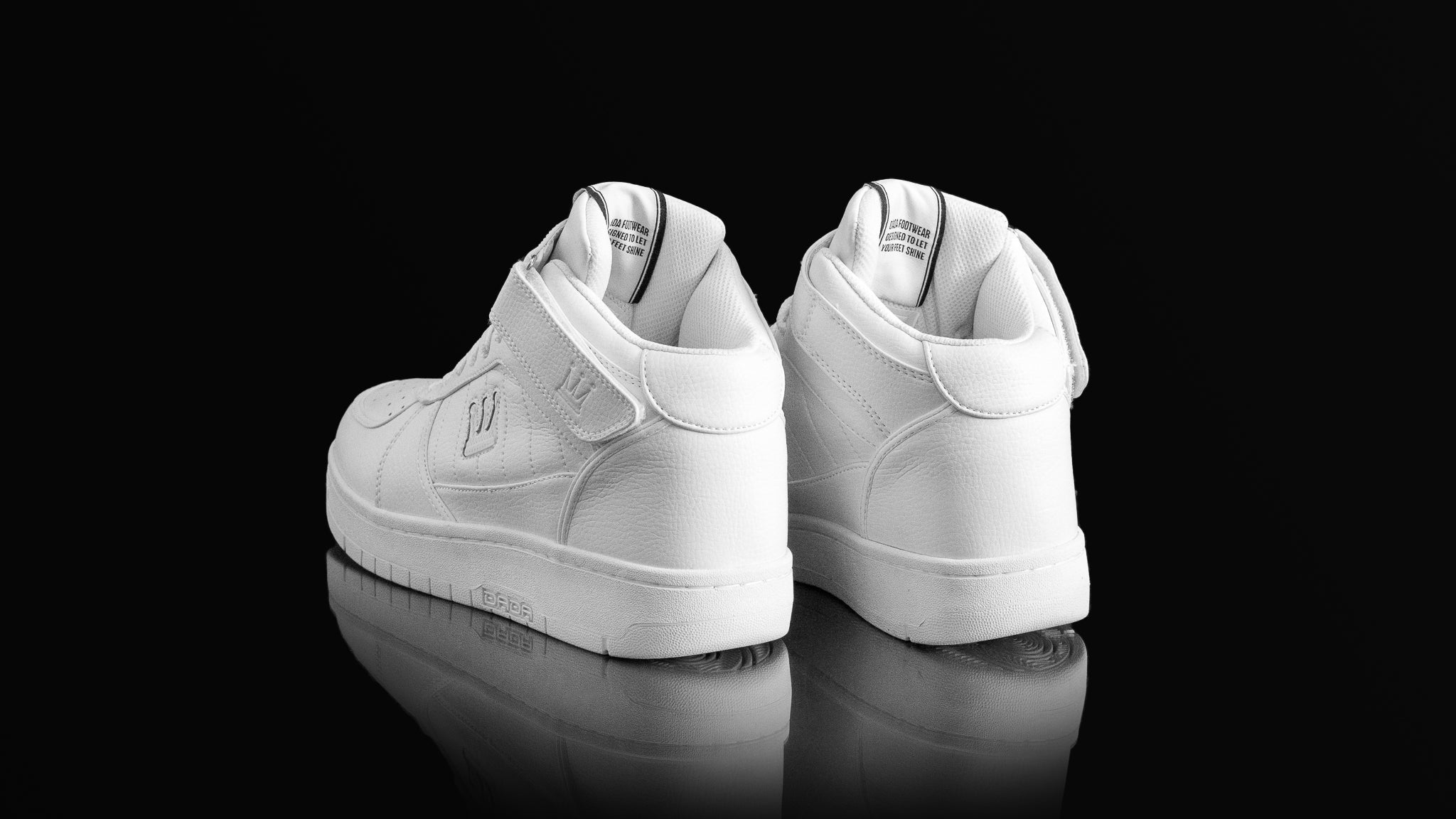 Dada Supreme Court Combat Sneaker High White