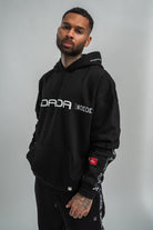 Dada Supreme Taping Hoodie Black