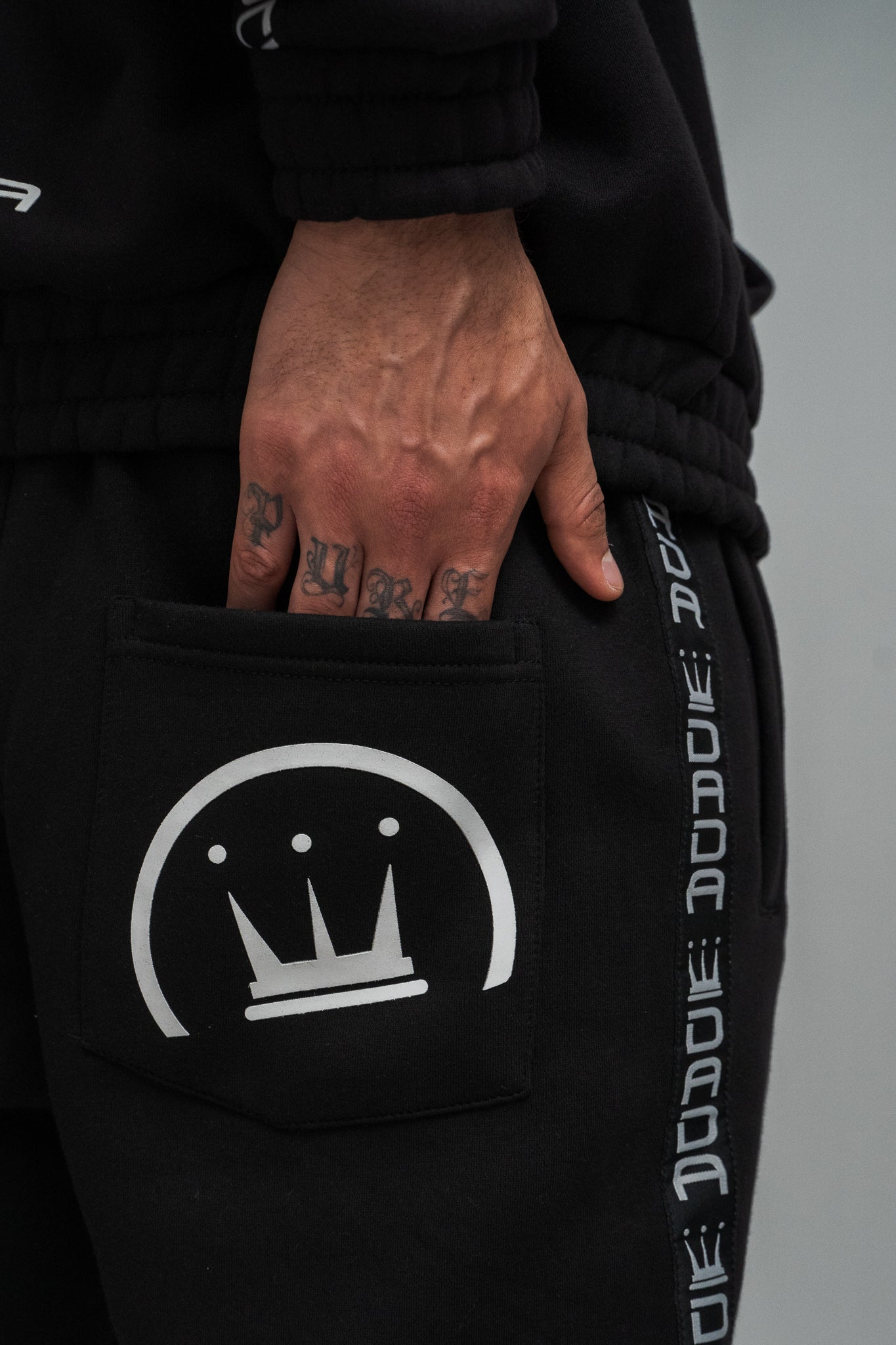 Dada Supreme Tapping Jogger Black