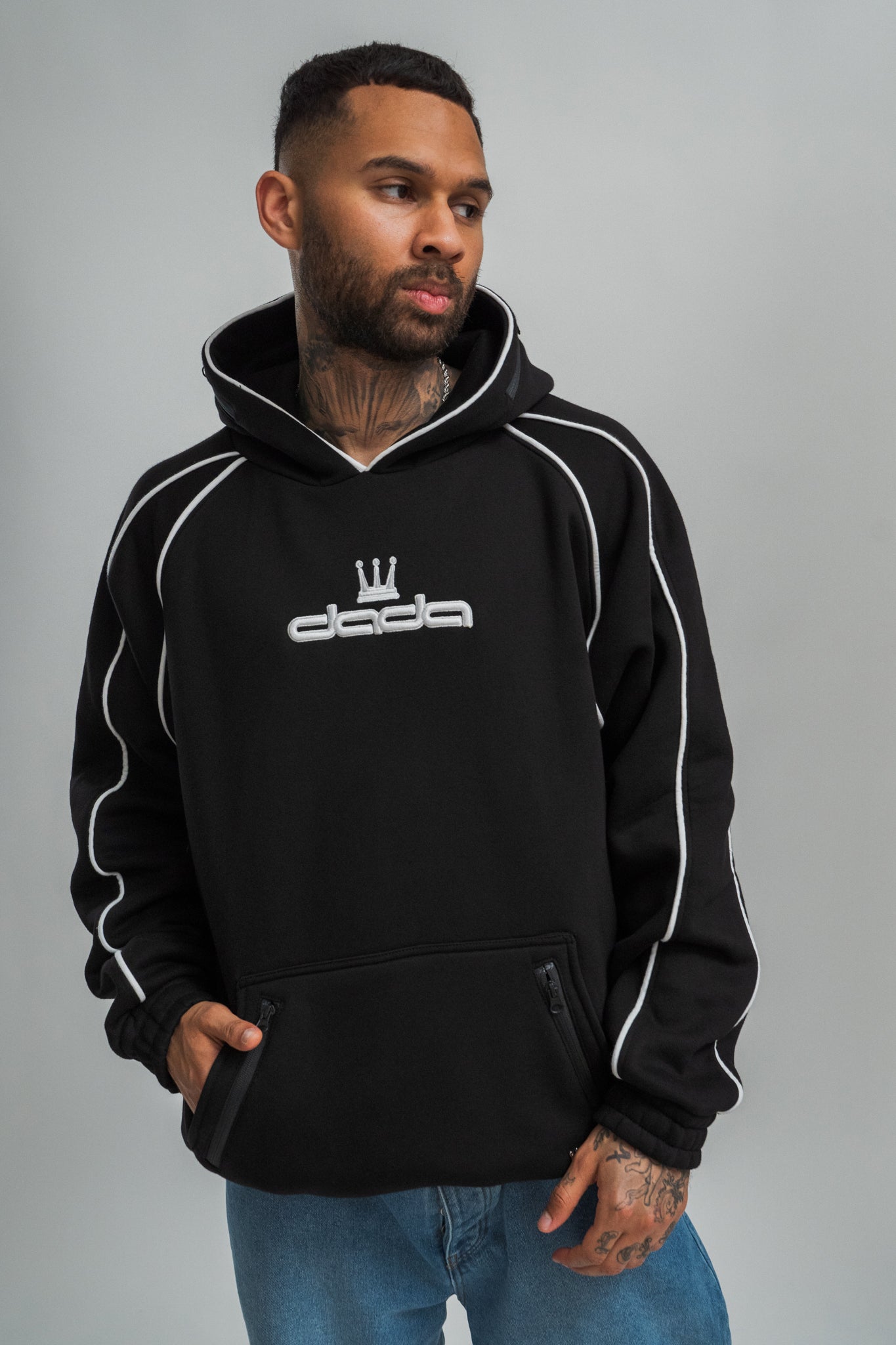 Dada Supreme Classic Heavy Hoodie Black