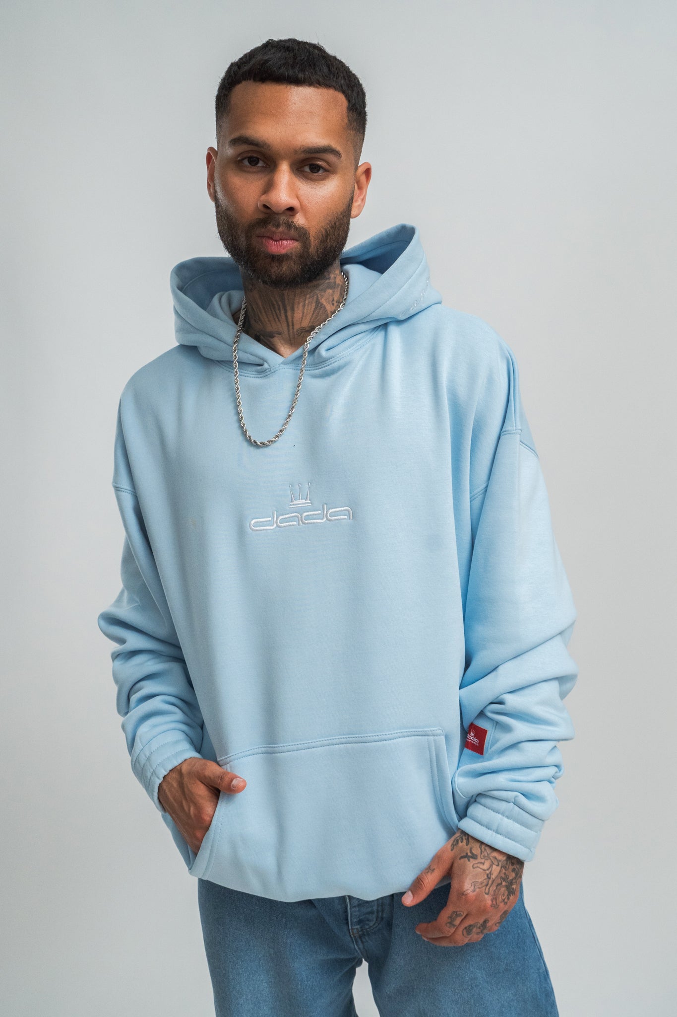 Dada Supreme Royal Hoodie Baby Blue