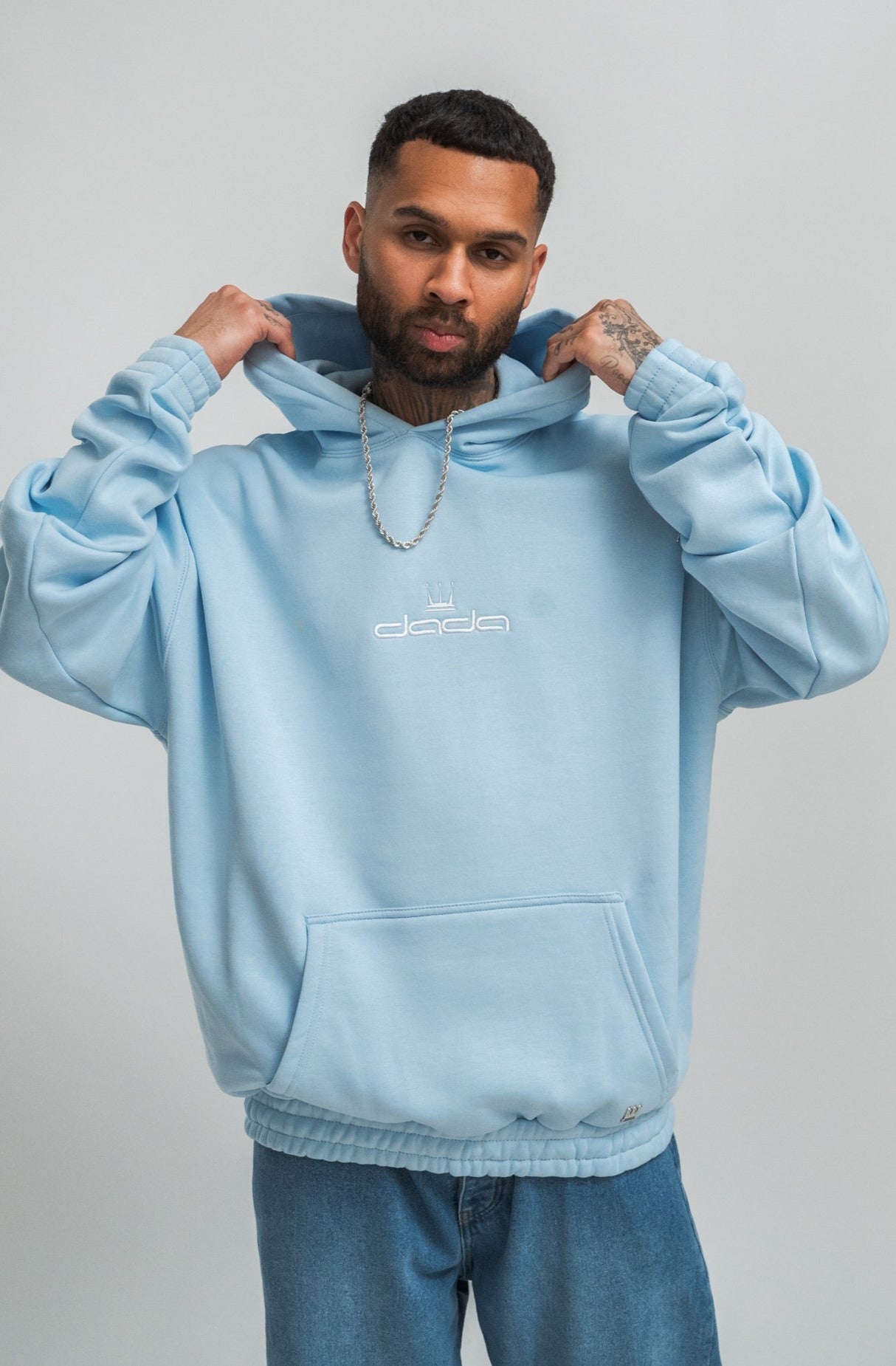 Dada Supreme Royal Hoodie Baby Blue