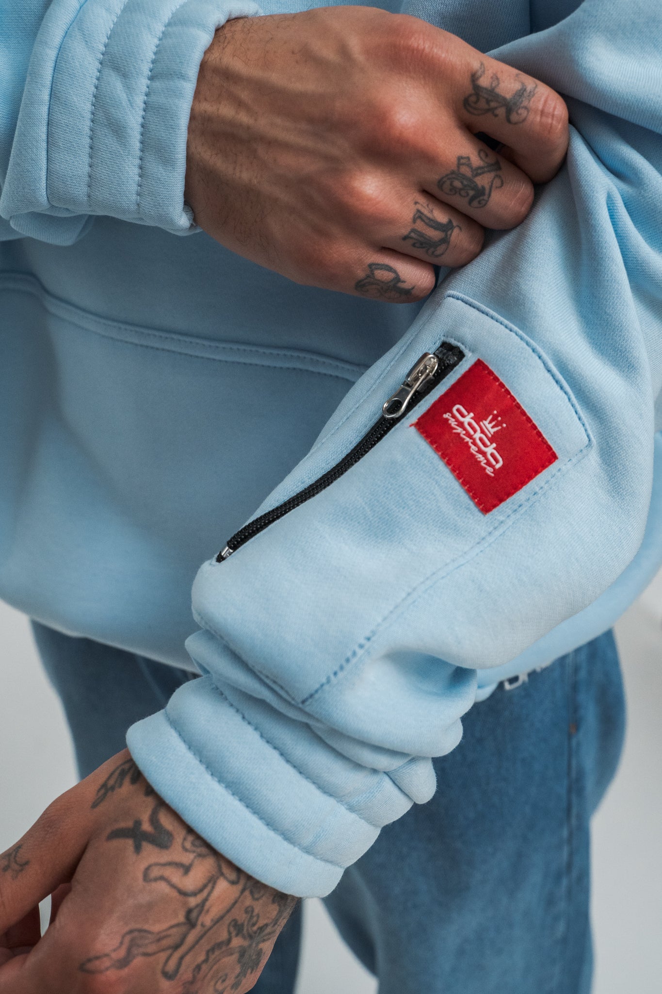 Dada Supreme Royal Hoodie Baby Blue