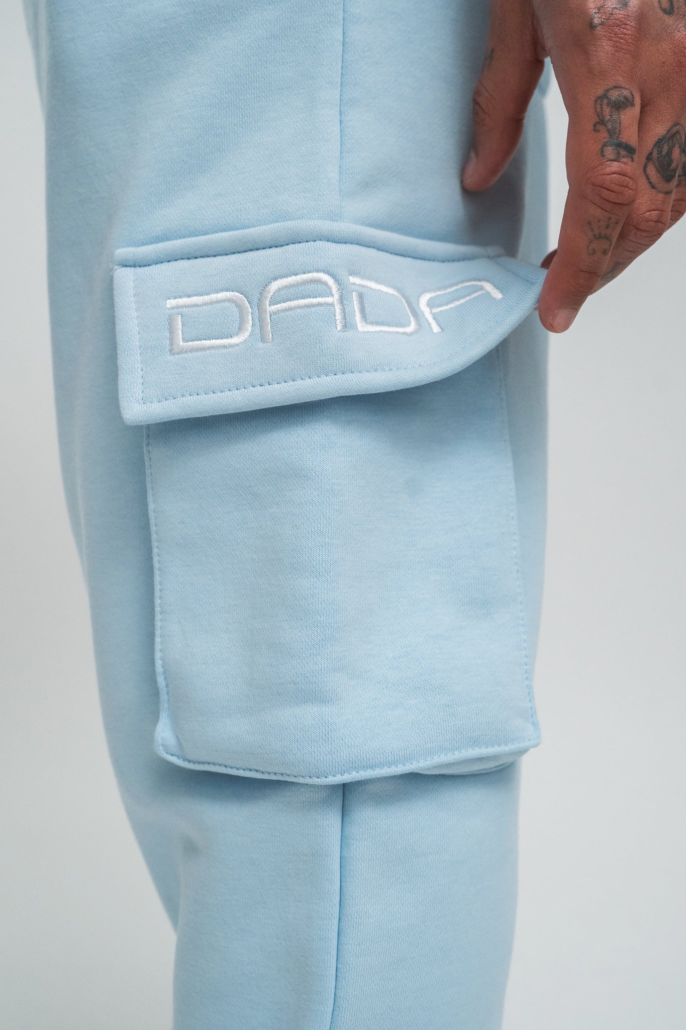 Dada Supreme Basic Cargo Jogger Baby Blue