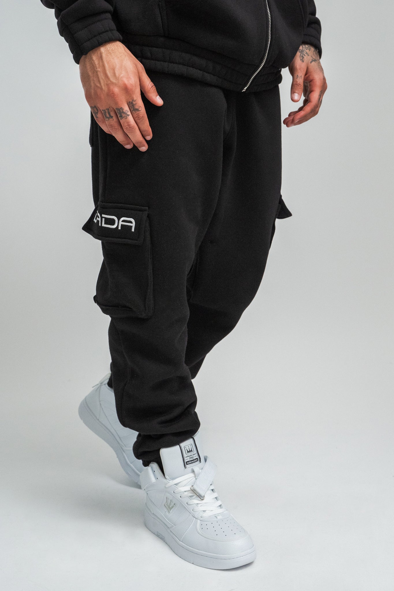 Dada Supreme Basic Cargo Jogger Black