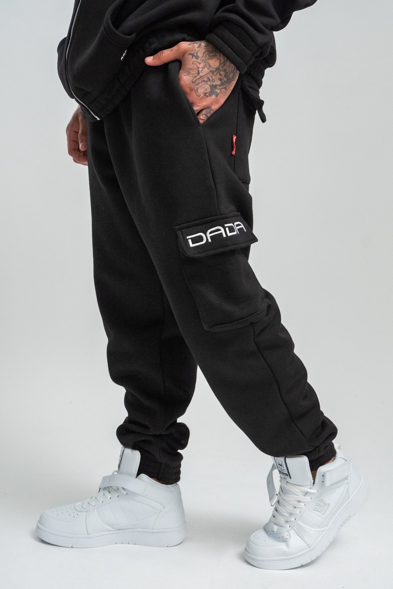 Dada Supreme Basic Cargo Jogger Black