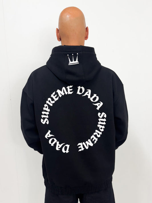 Dada Supreme New Crown Logo Hoody Black