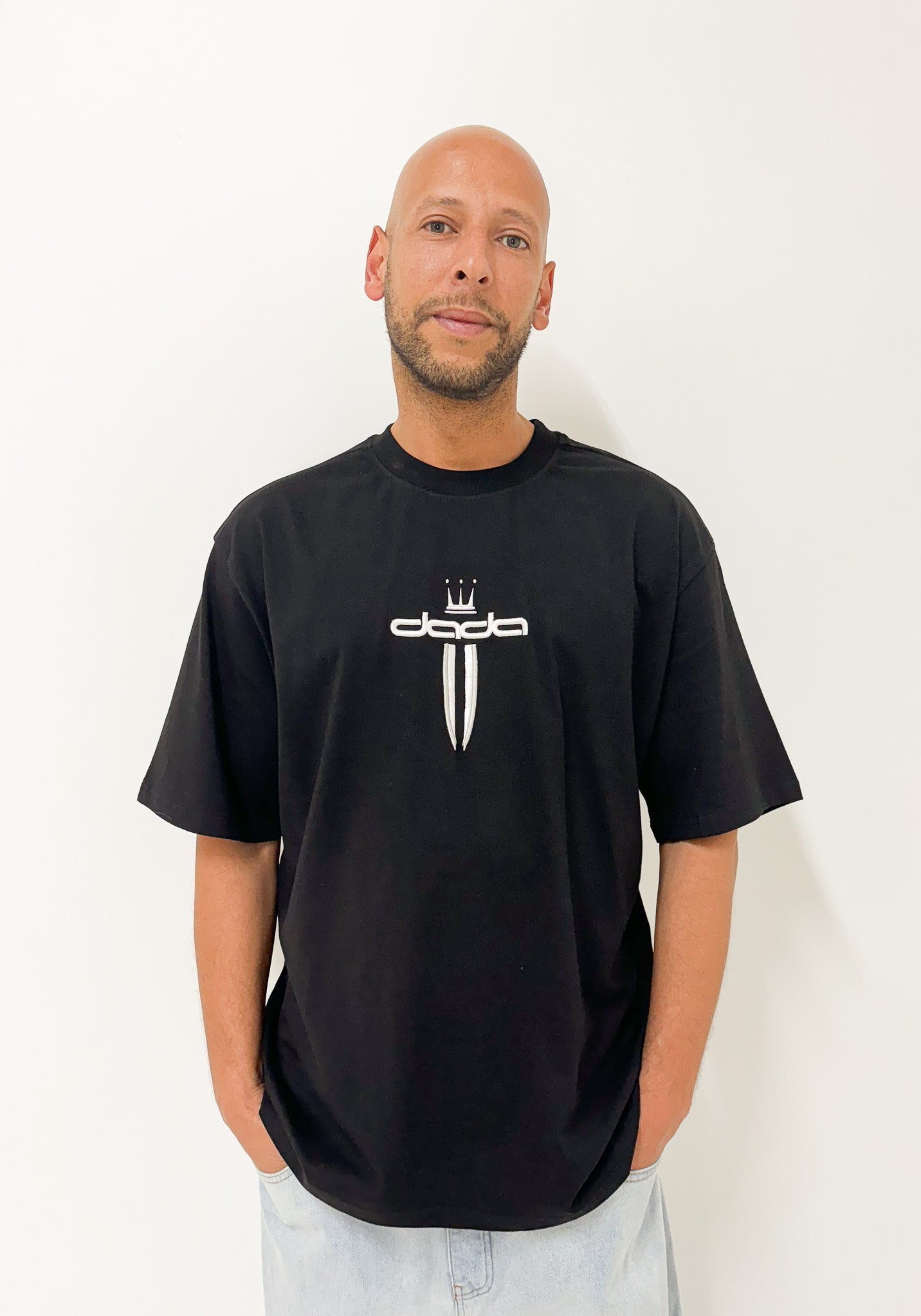 Dada Supreme Knife Logo T-Shirt Black