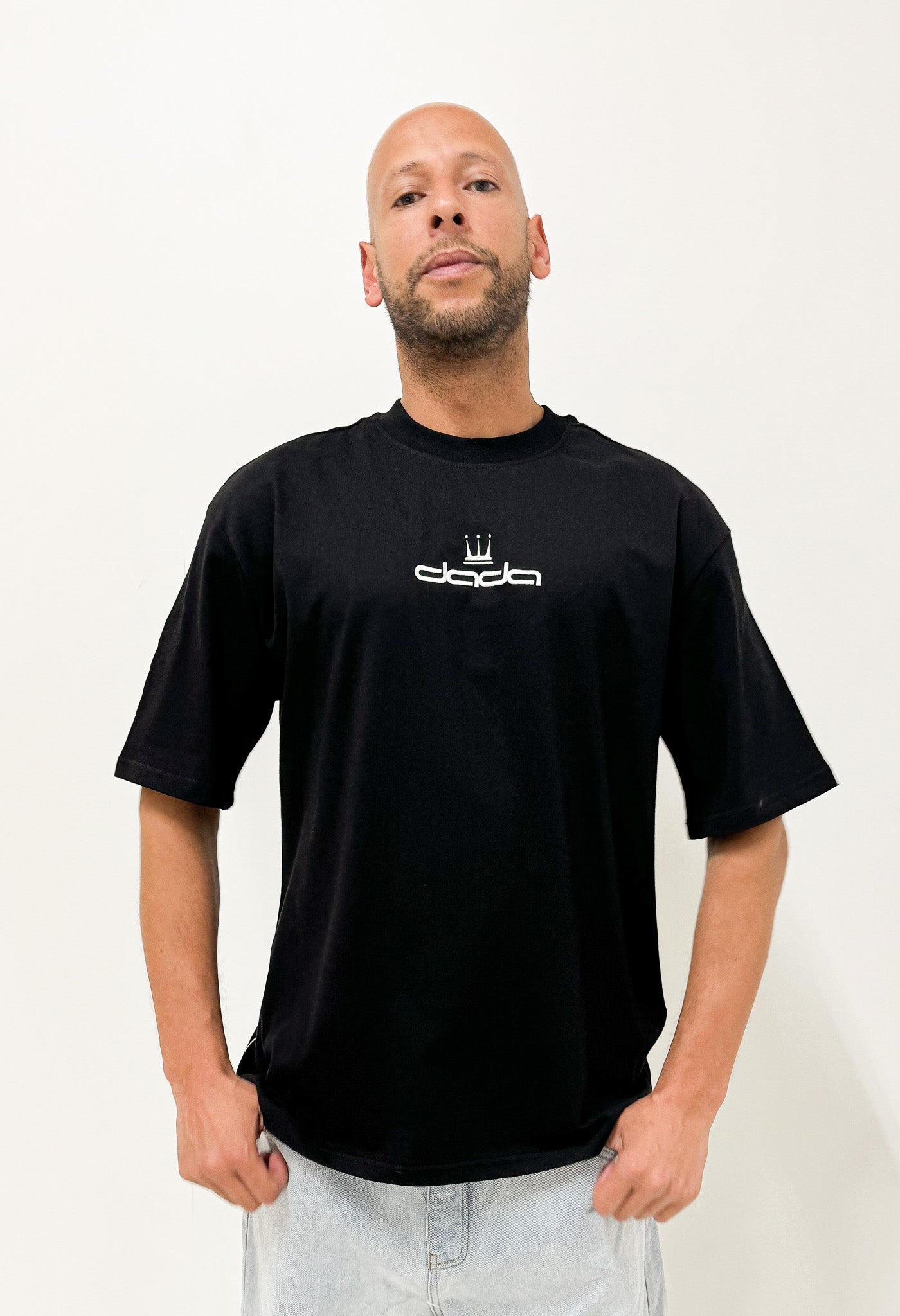 Dada Supreme Royal Logo T-Shirt Black