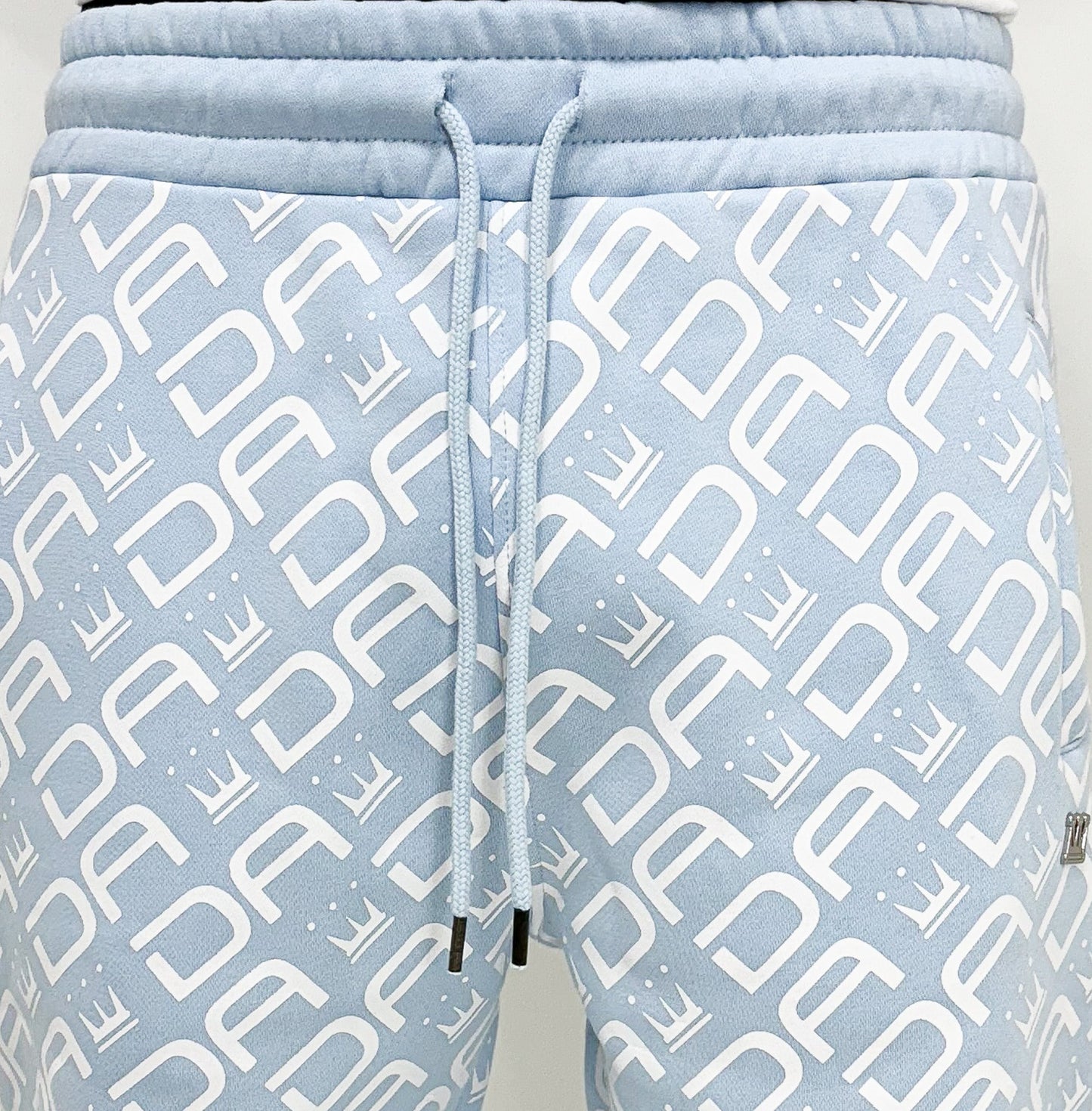 Dada Supreme All Over Sweatpants Baby Blue