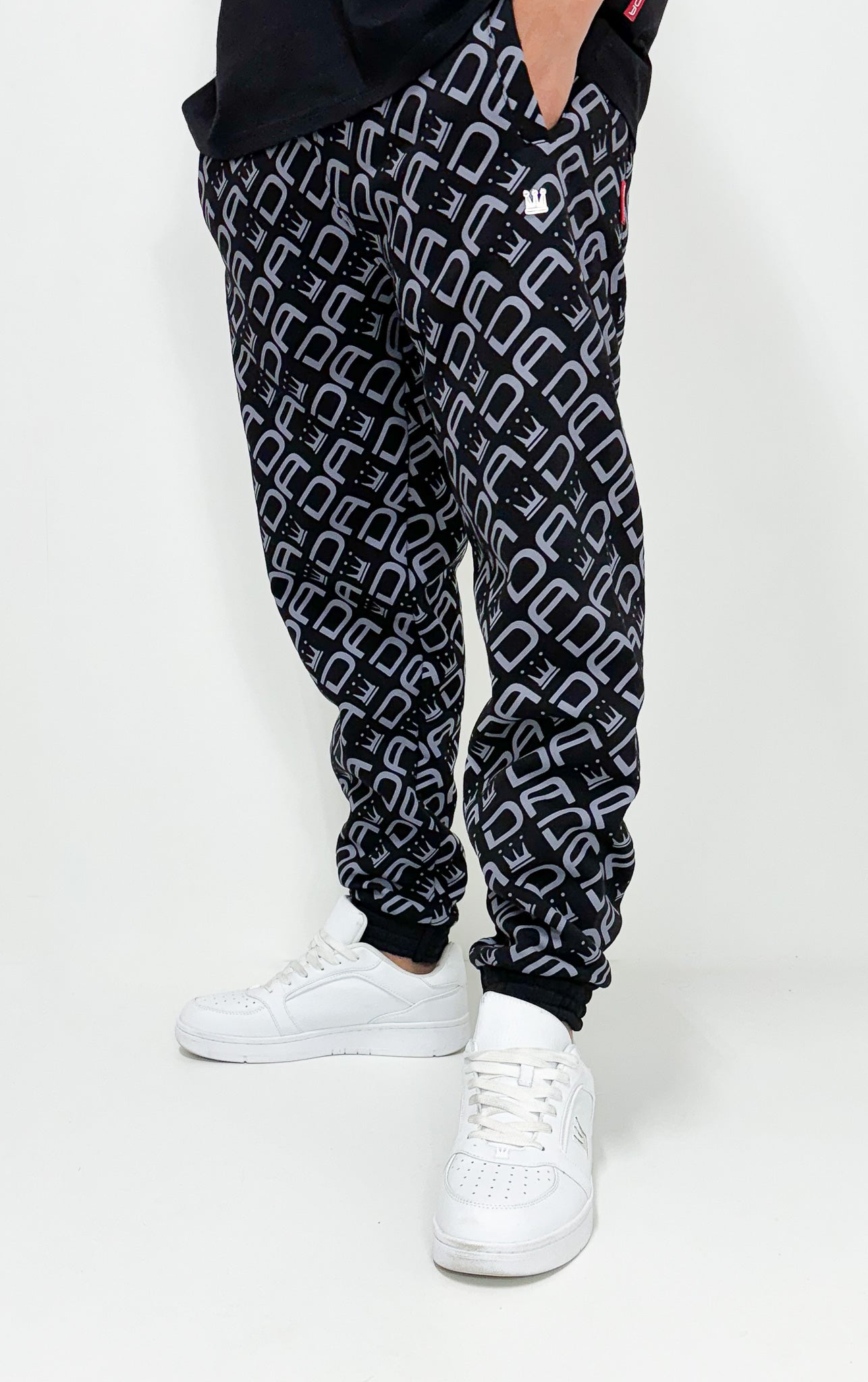 Dada Supreme All Over Sweatpants Black