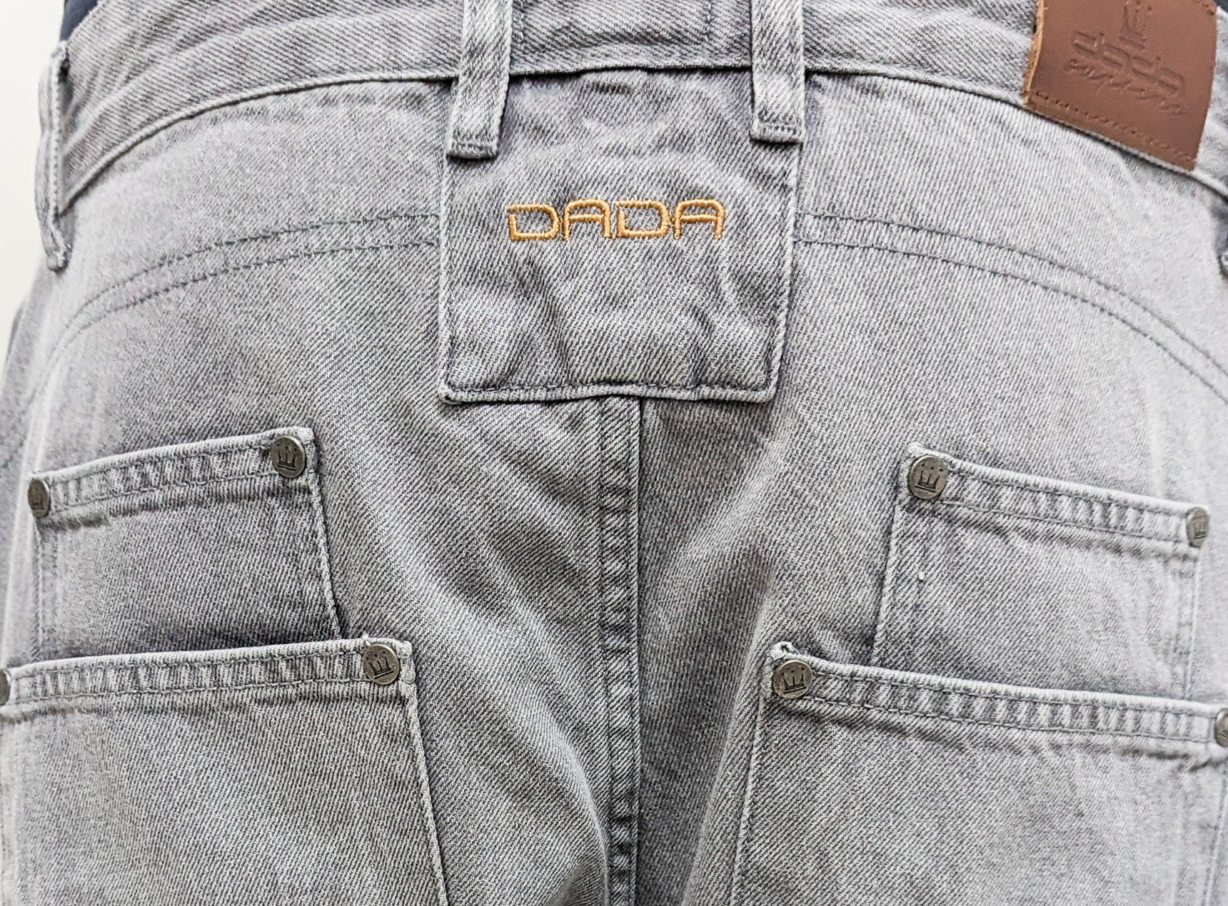 DADA Supreme Freedom Baggy Fit Jeans Grey