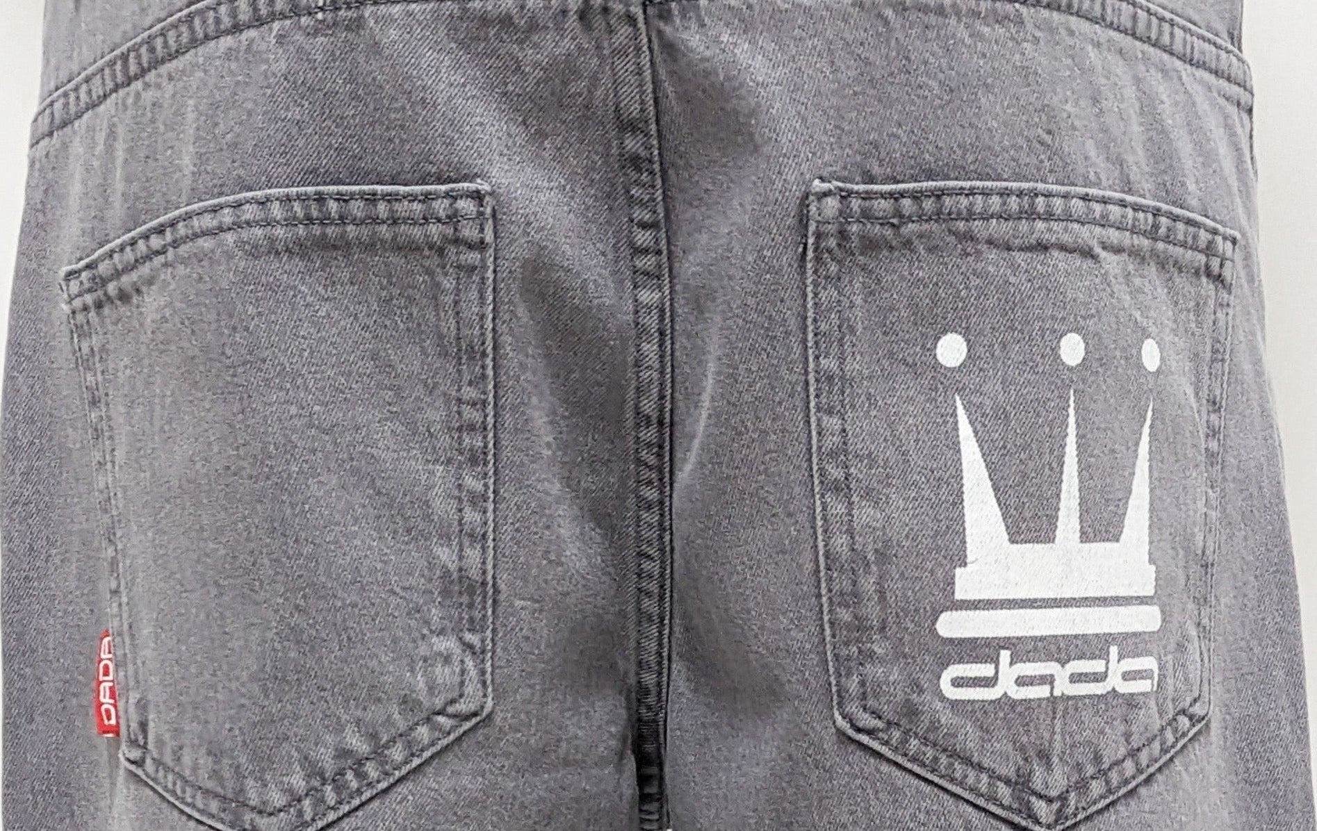 DADA Supreme Minimalist Loose Fit Jeans Grey