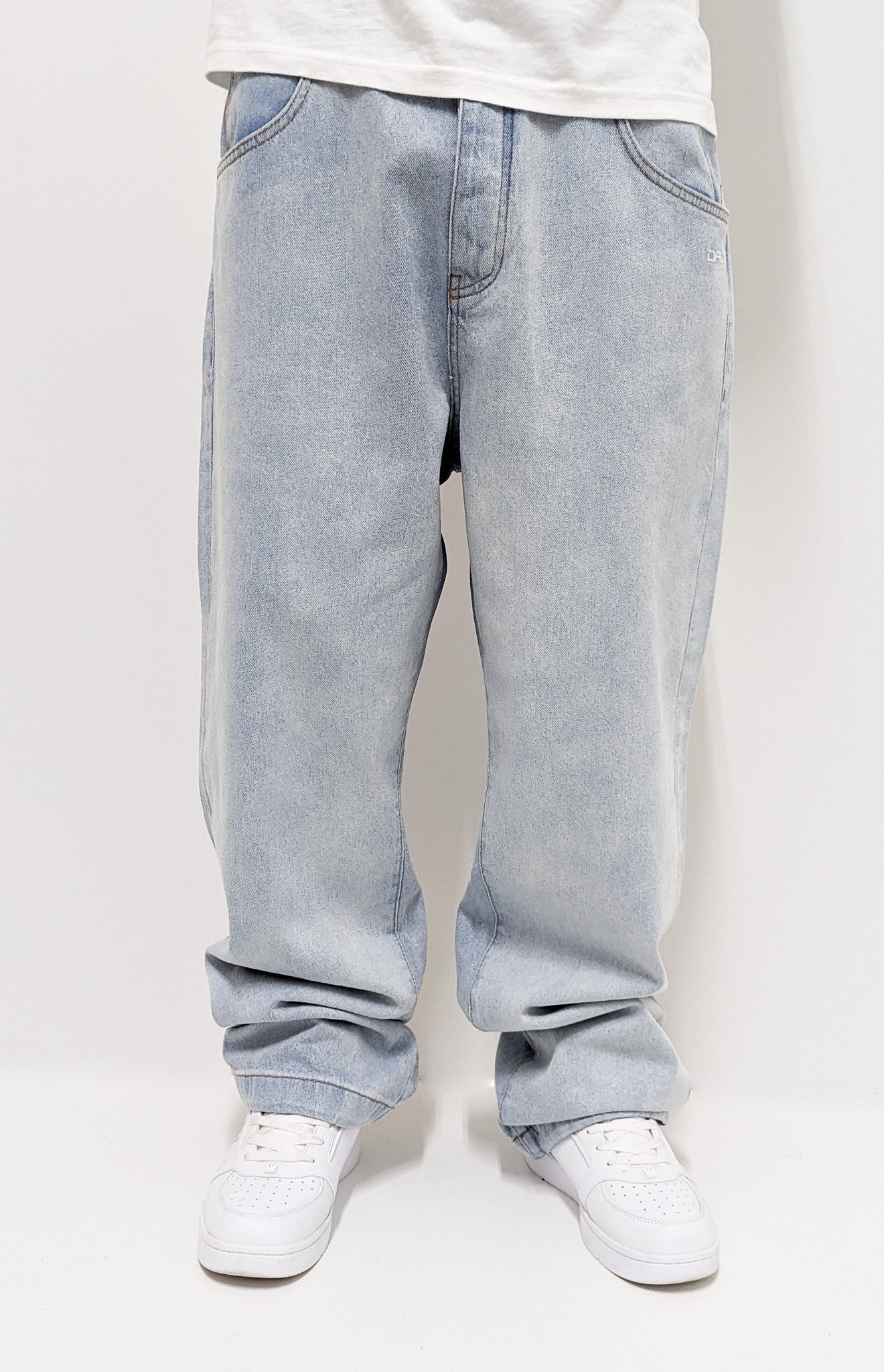 DADA Supreme Freedom Baggy Fit Jeans Light Blue