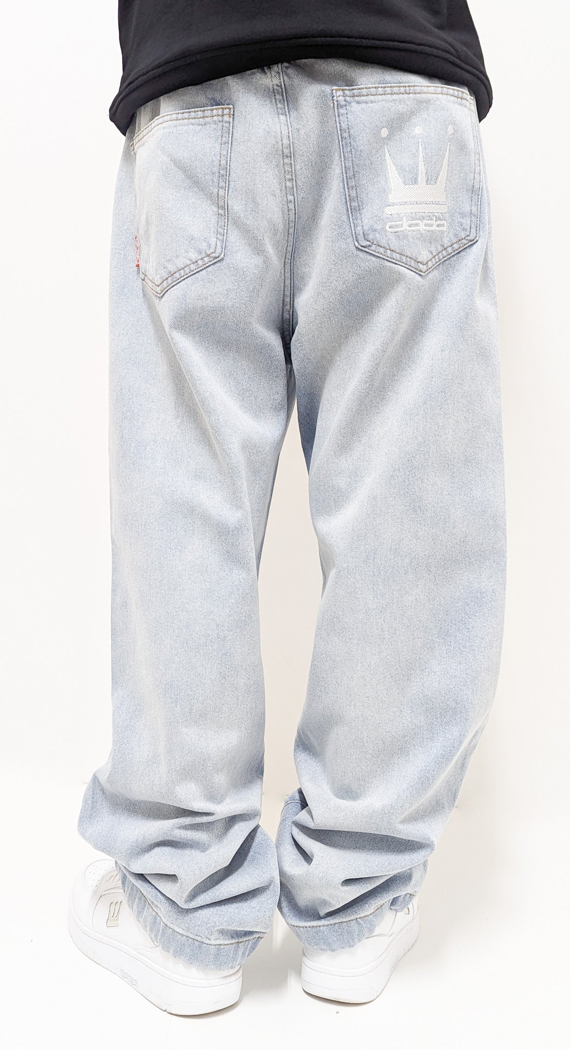 DADA Supreme Supreme Baggy Fit Jeans Light Blue