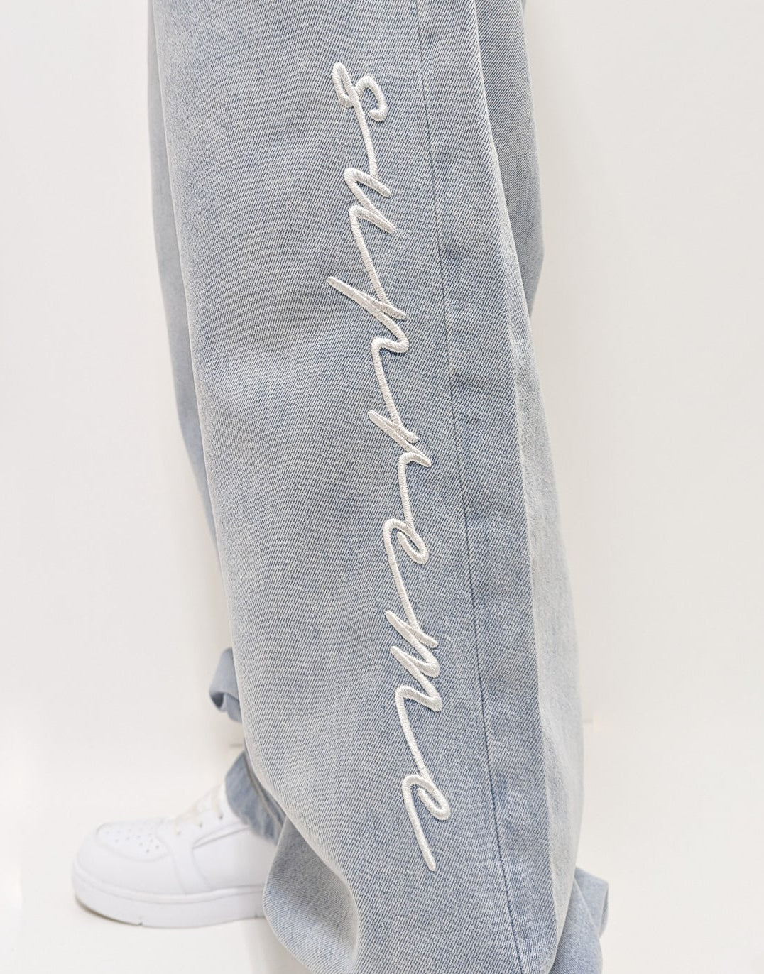 DADA Supreme Supreme Baggy Fit Jeans Light Blue
