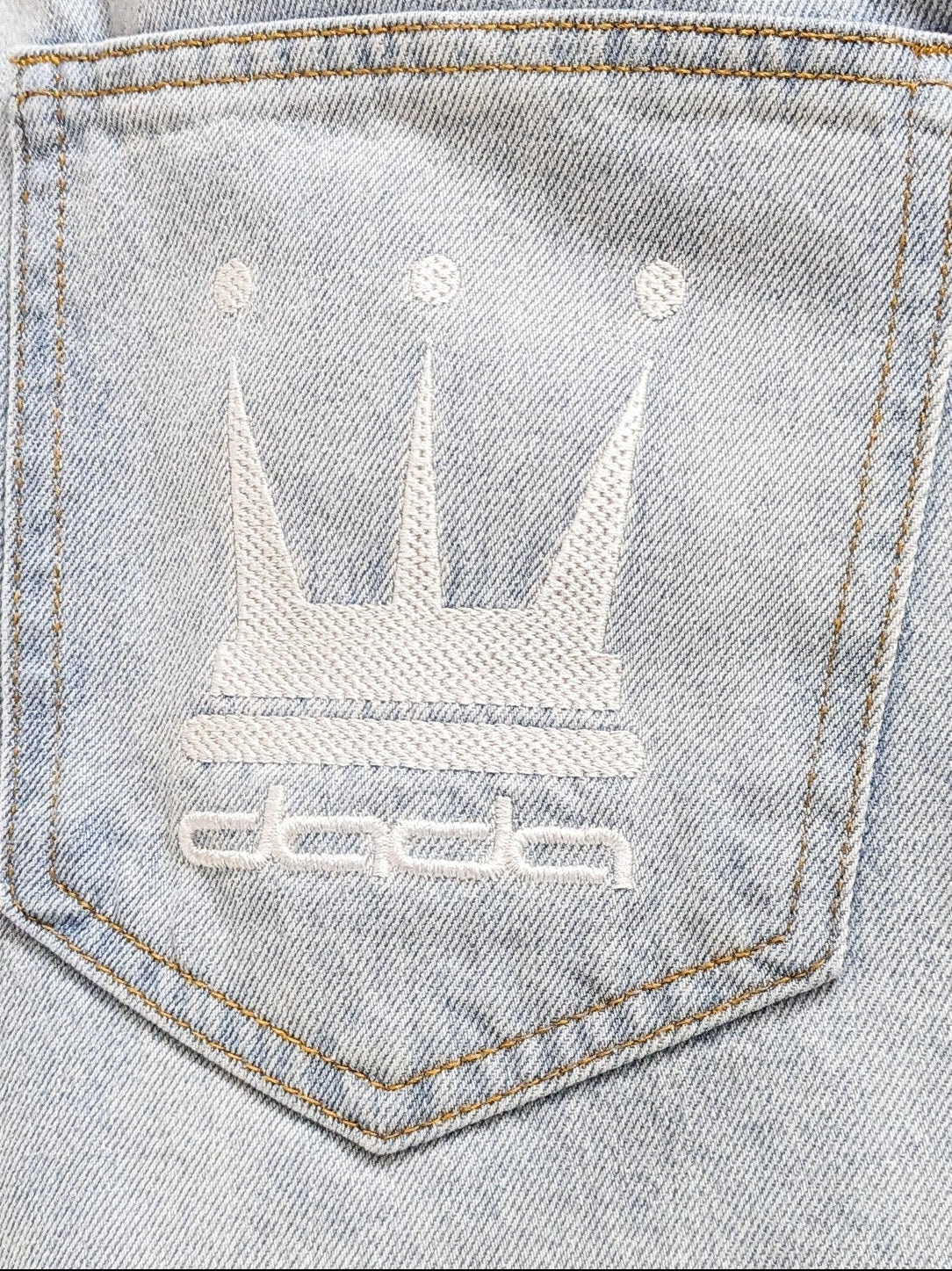 DADA Supreme Supreme Baggy Fit Jeans Light Blue