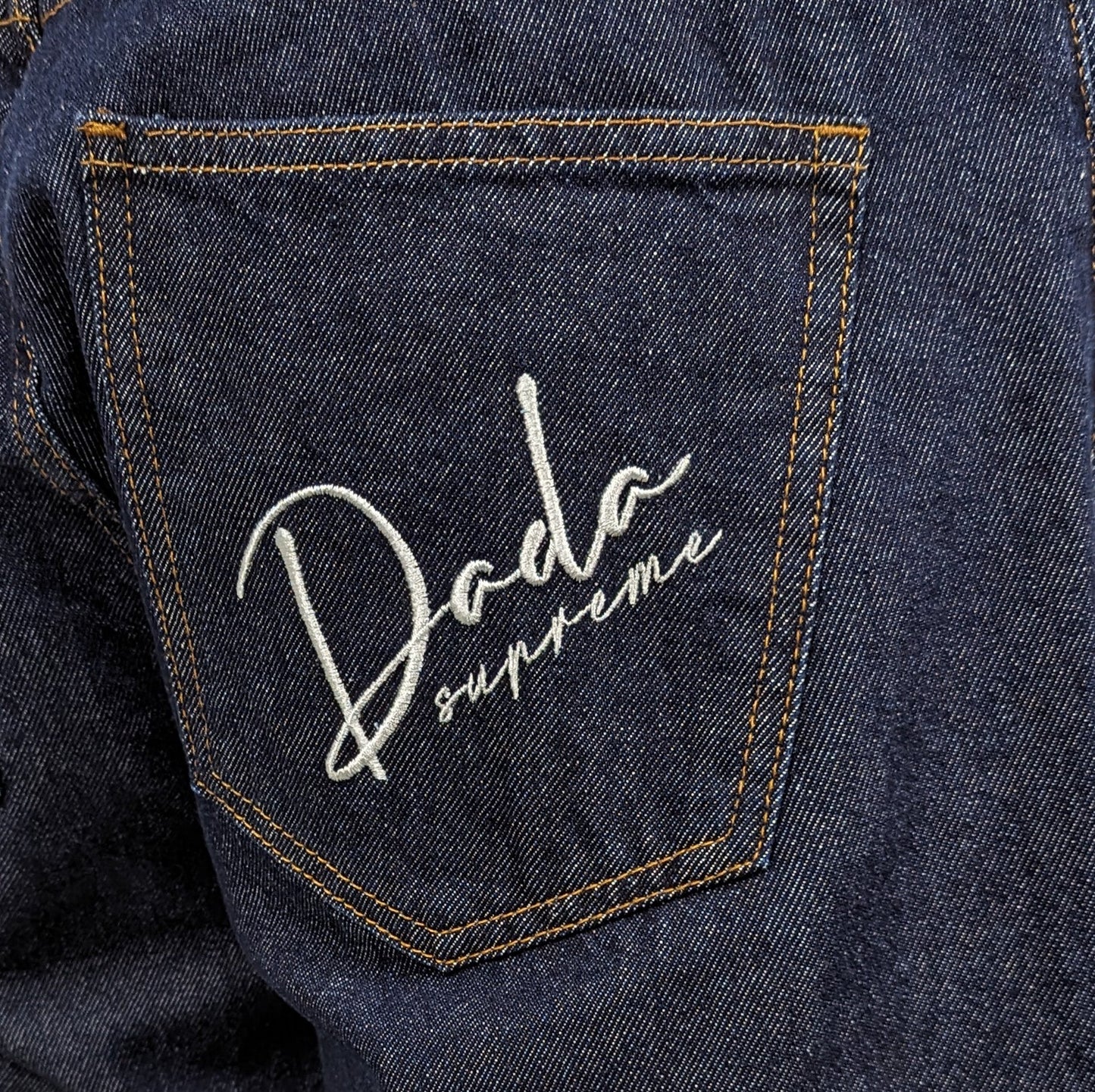 Dada Supreme Companion Loose Fit Jeans Raw Blue - Soulsideshop