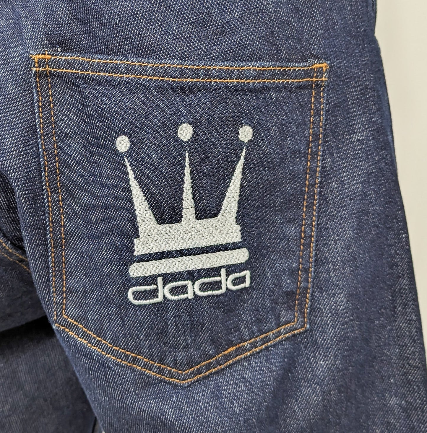 DADA Supreme Minimalist Loose Fit Jeans Raw Blue - Soulsideshop