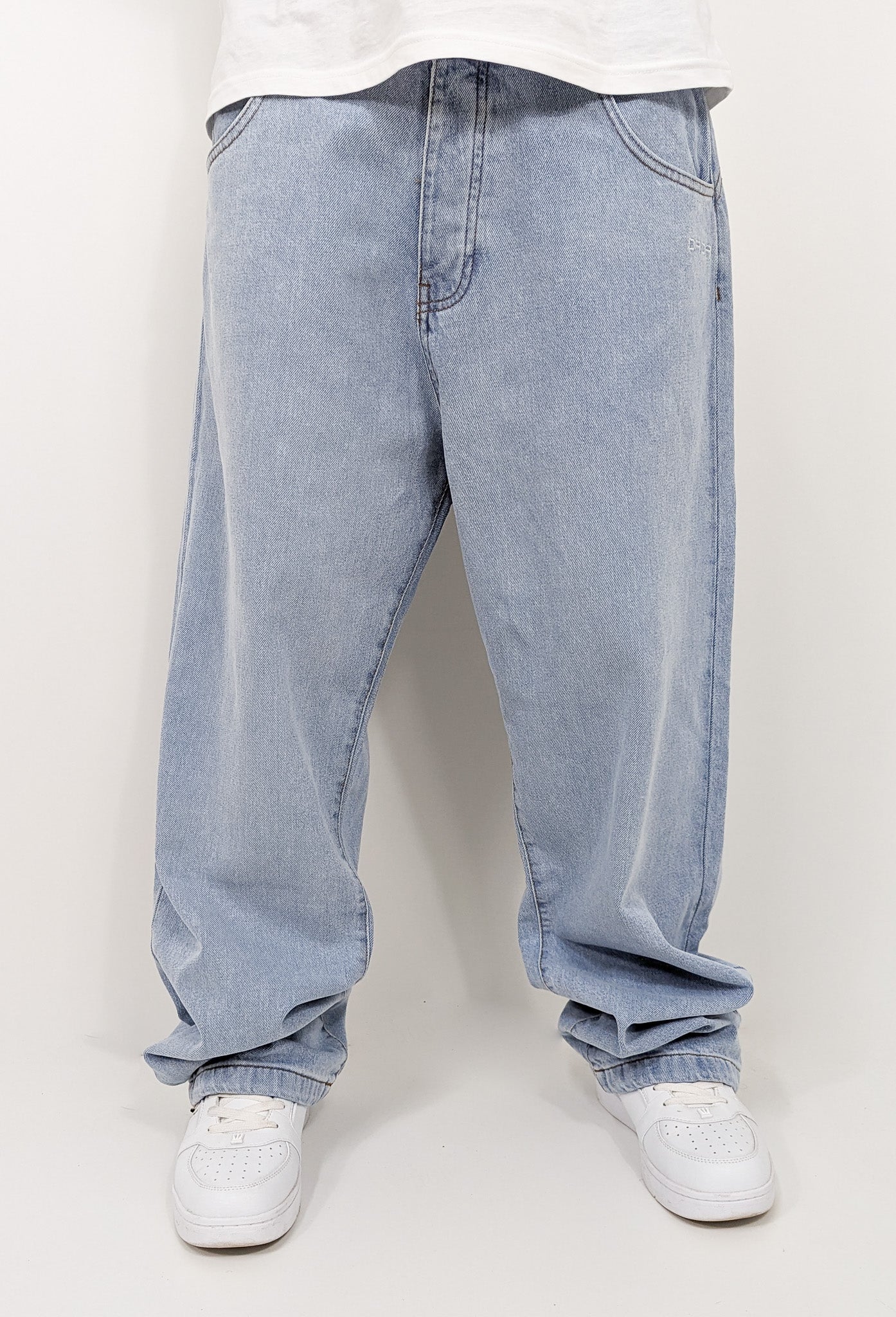 DADA Supreme Freedom Baggy Fit Jeans Ice Blue - Soulsideshop