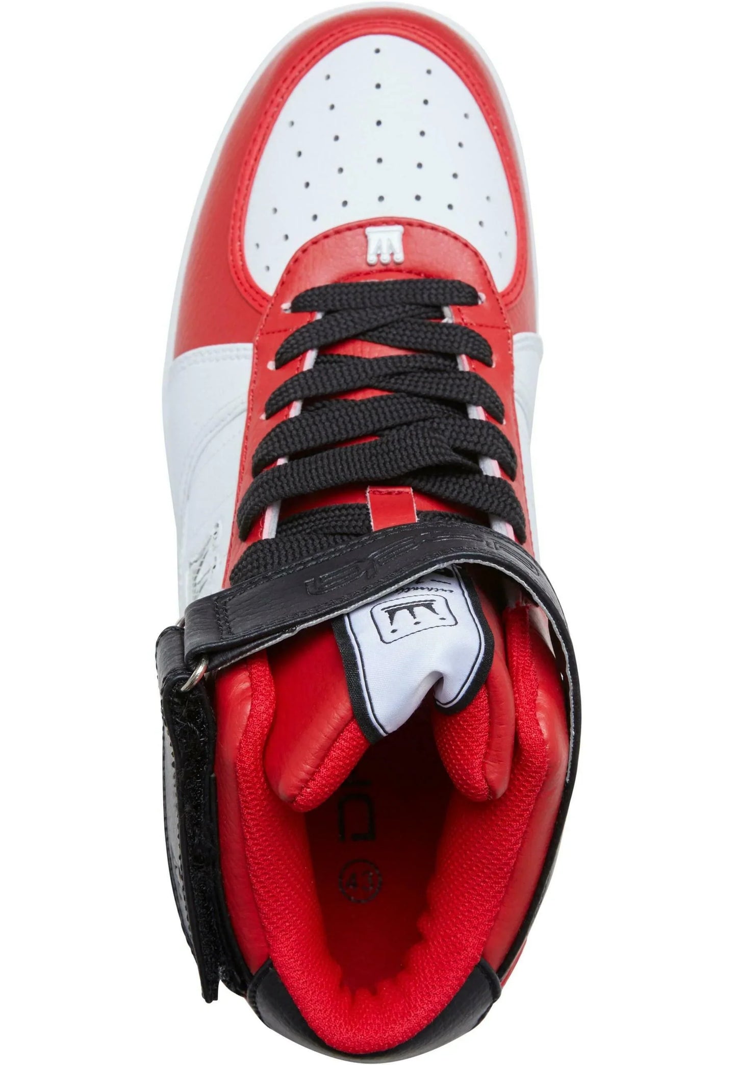 Dada Supreme Court Combat Sneaker High Black/Red