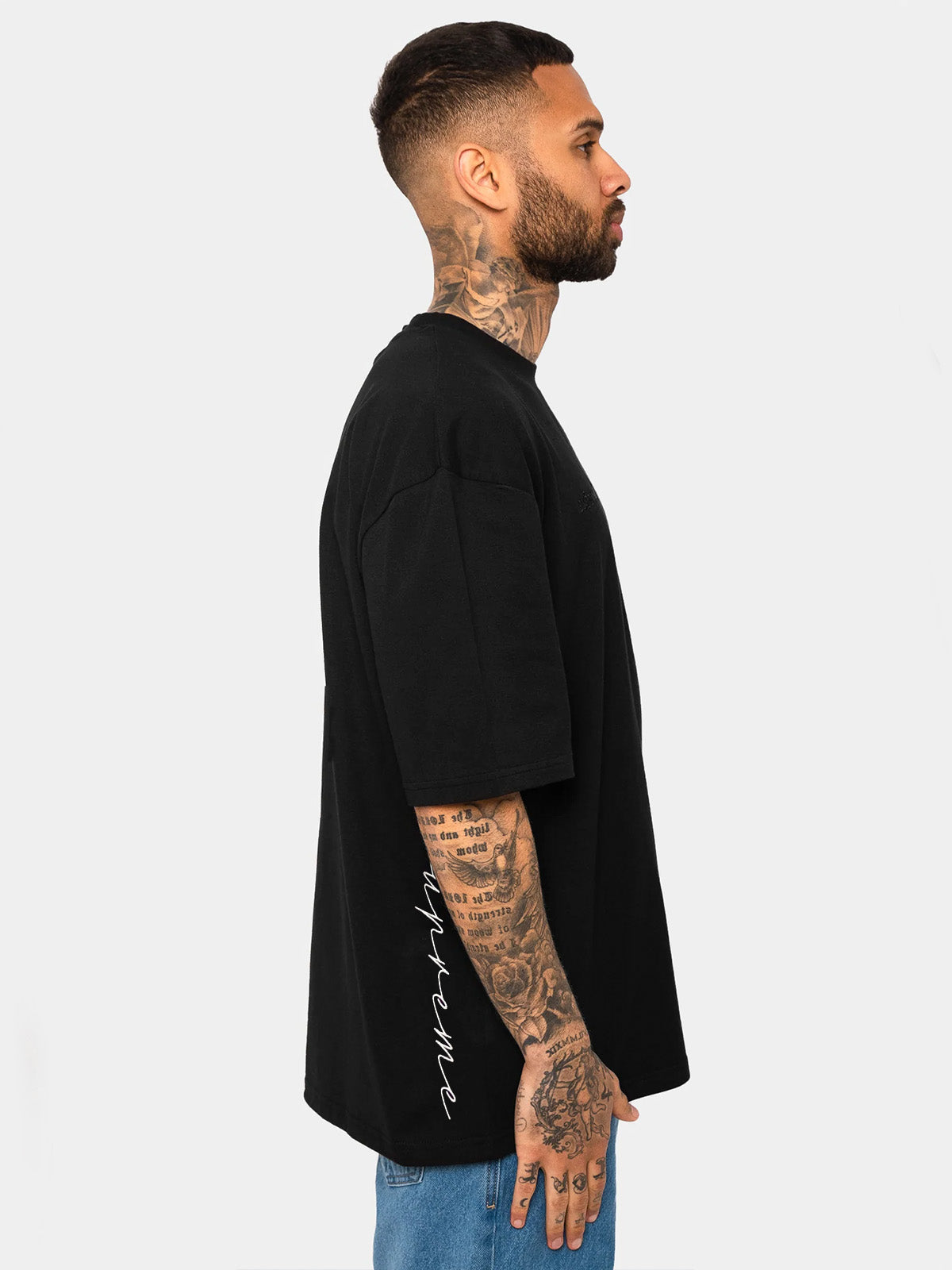 Dada Supreme Frotee Logo T-Shirt Black